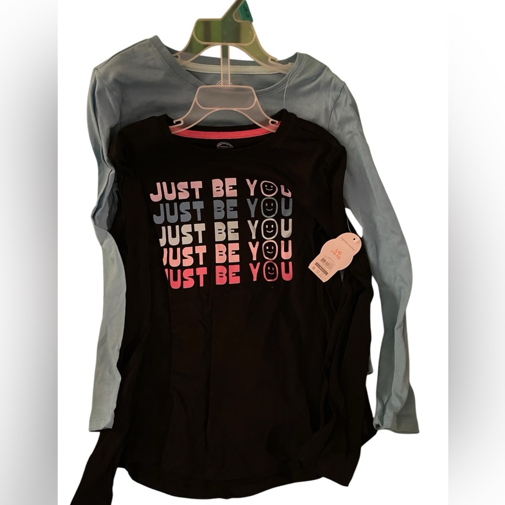 New! Graphic Tee Set - Be Kind/Just Be You- Girls 10/12